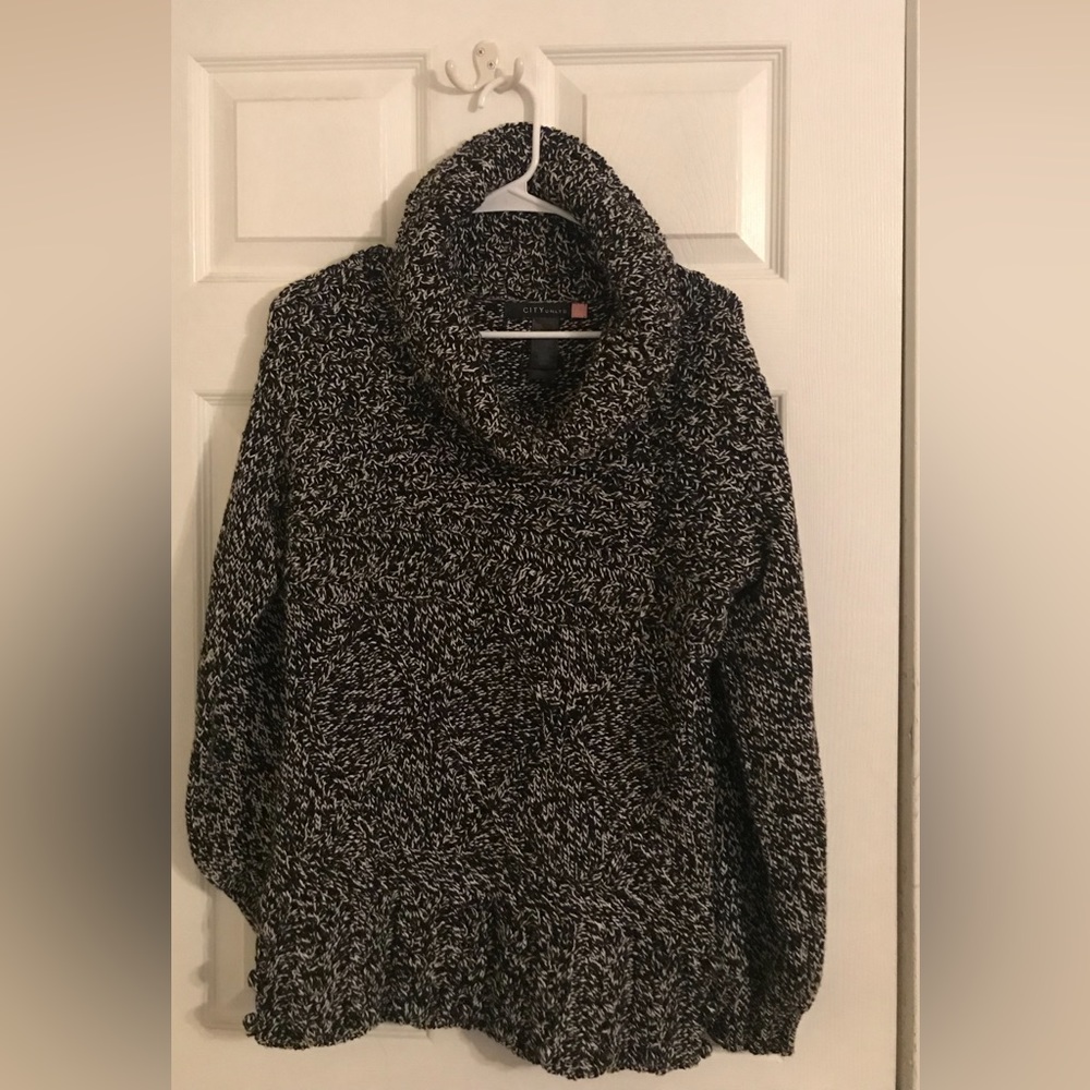 Cowl neck sweater,
